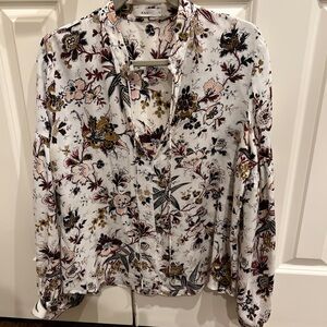 A.L.C. Multicolor Floral Blouse
